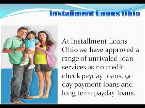 Online Payday Installment Loans Ohio